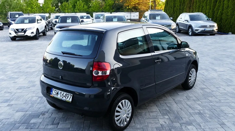 Volkswagen Fox cena 7500 przebieg: 185000, rok produkcji 2007 z Miłomłyn małe 407